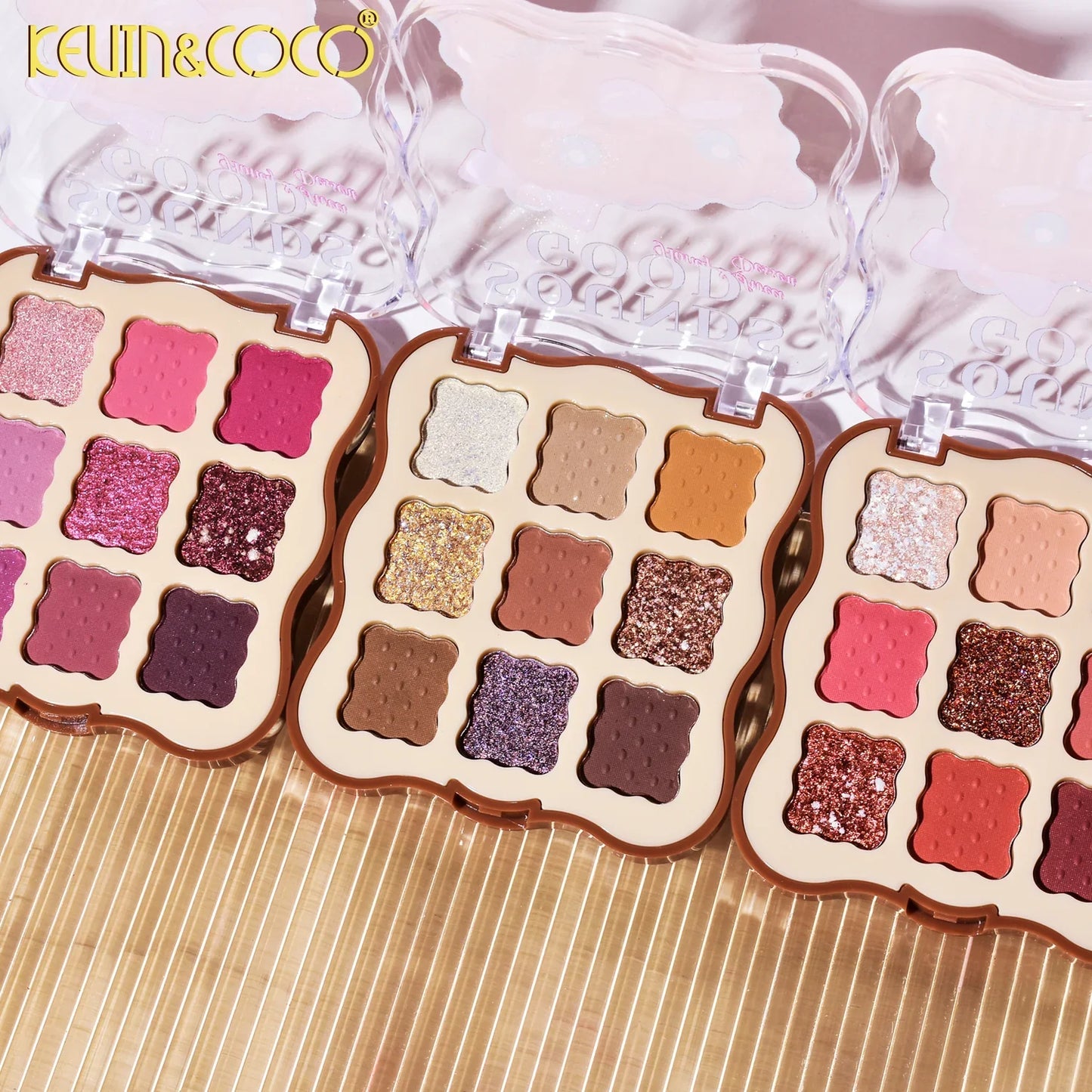 Mini paleta 9 colores KEVIN&COCO