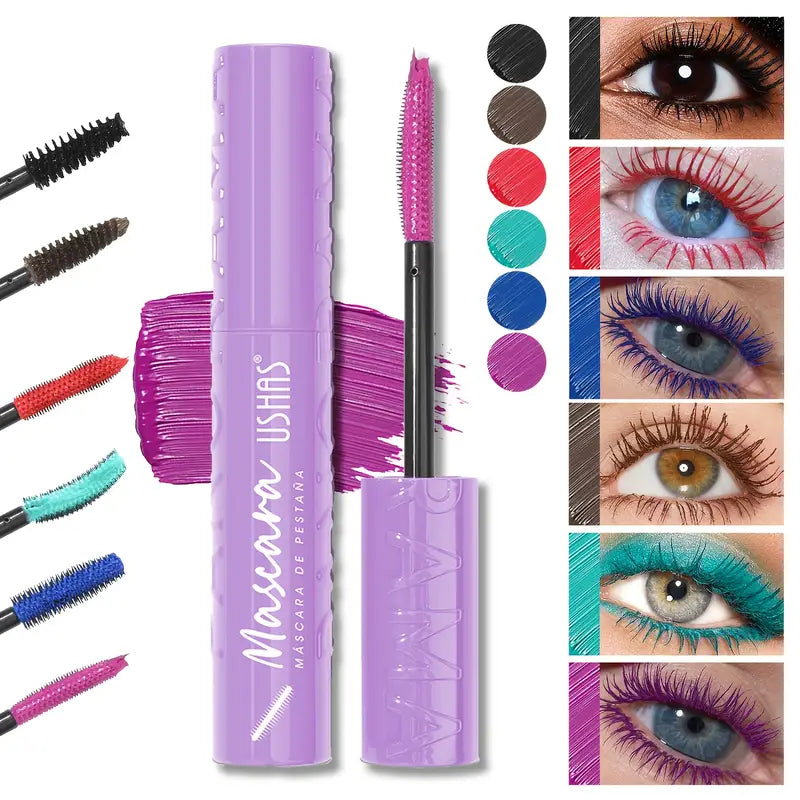 Mascara de pestañas 3D color full USHAS