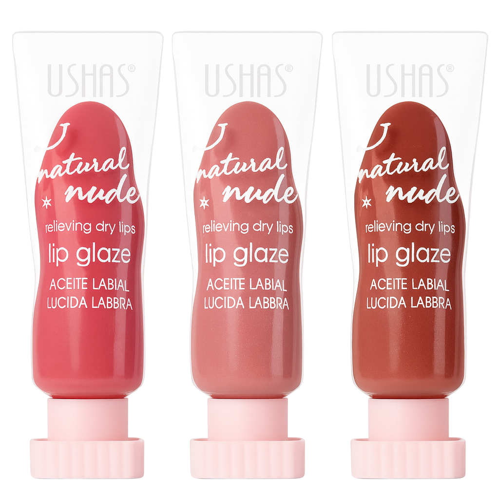 Lip glaze natural nude USHAS