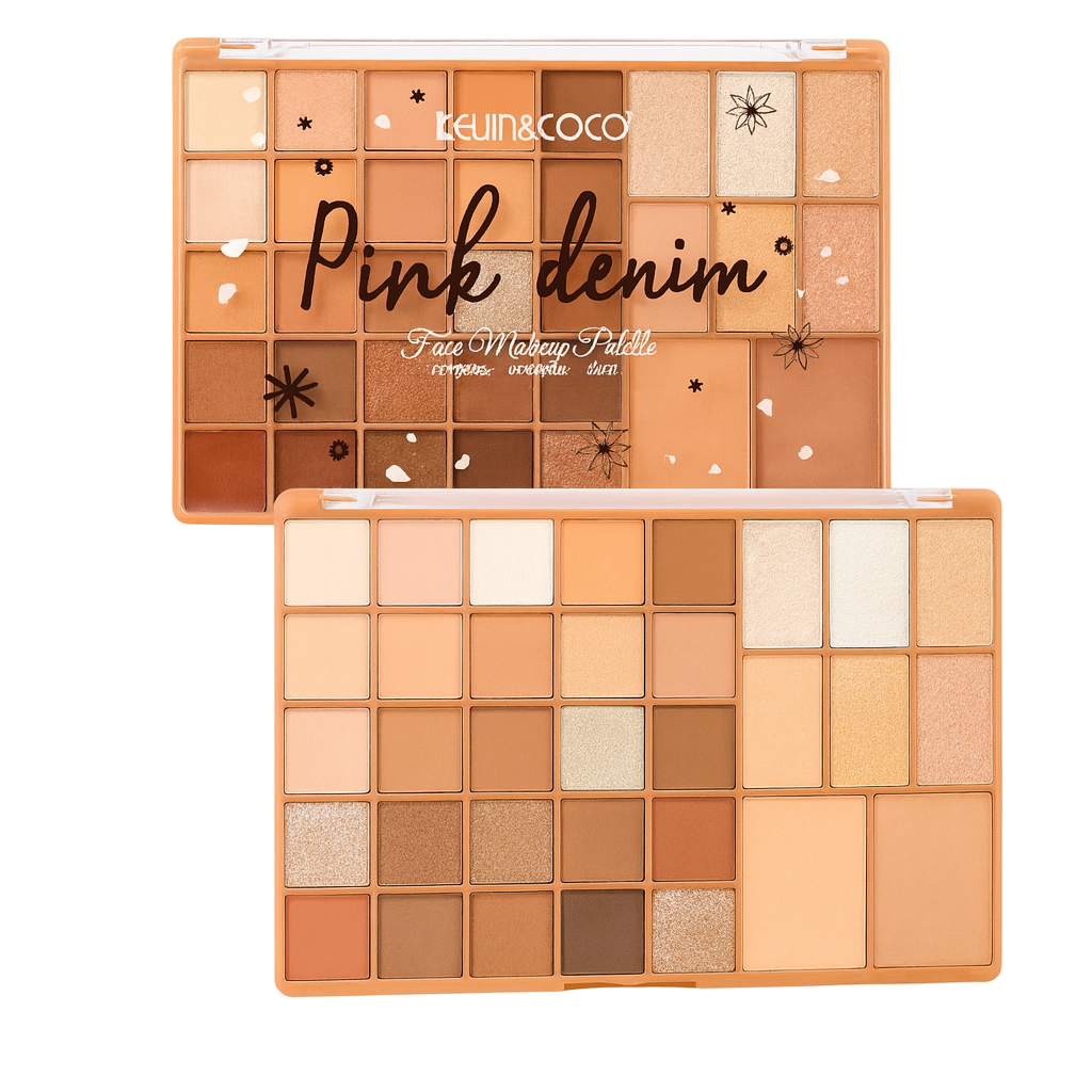 Paleta pink denim KEVIN & COCO