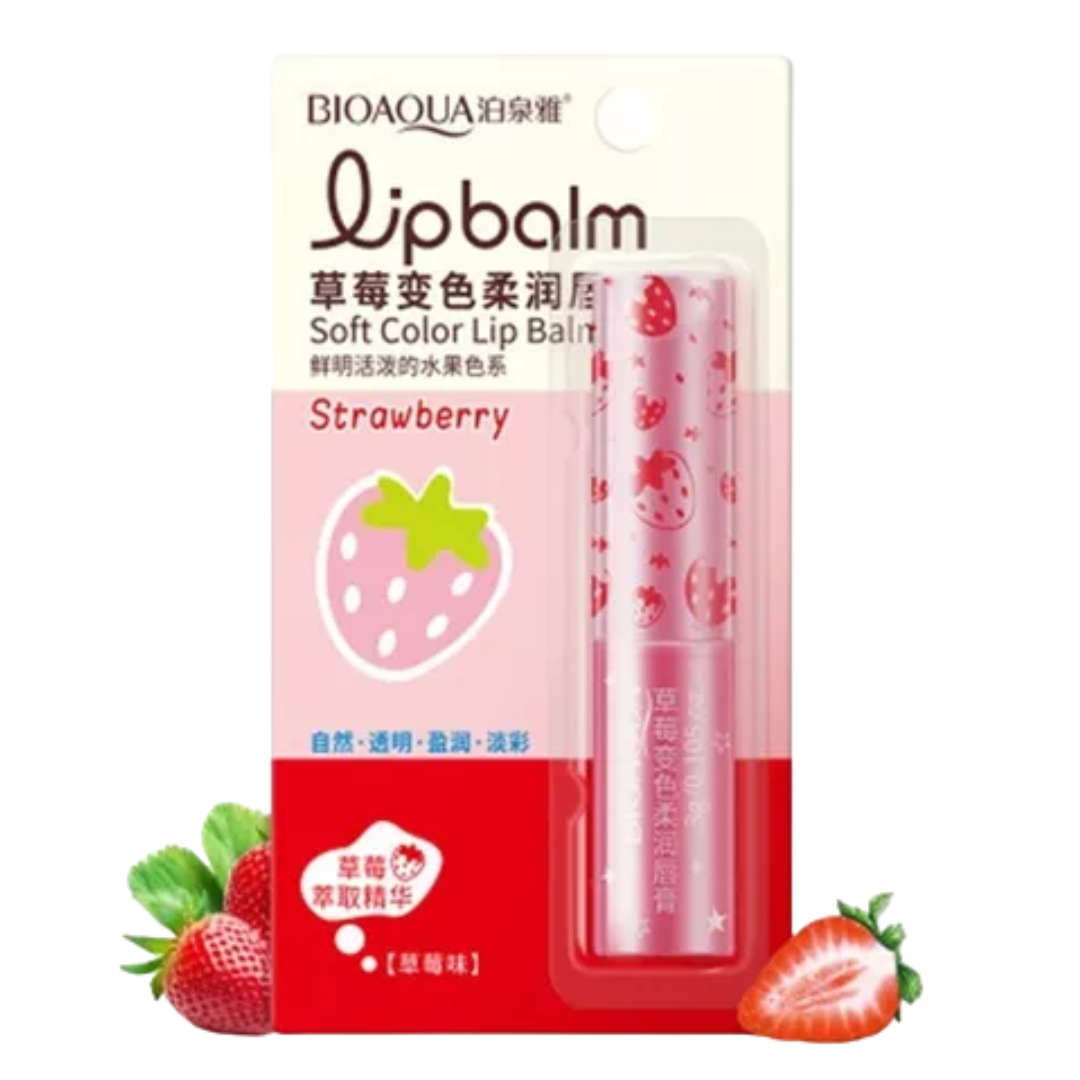 Hidratante de fresa con color BIOAQUA