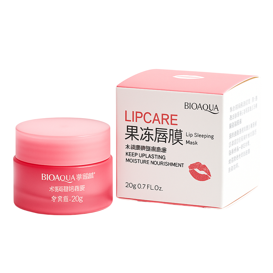 Mascarilla nocturna reparadora de labios BIOAQUA