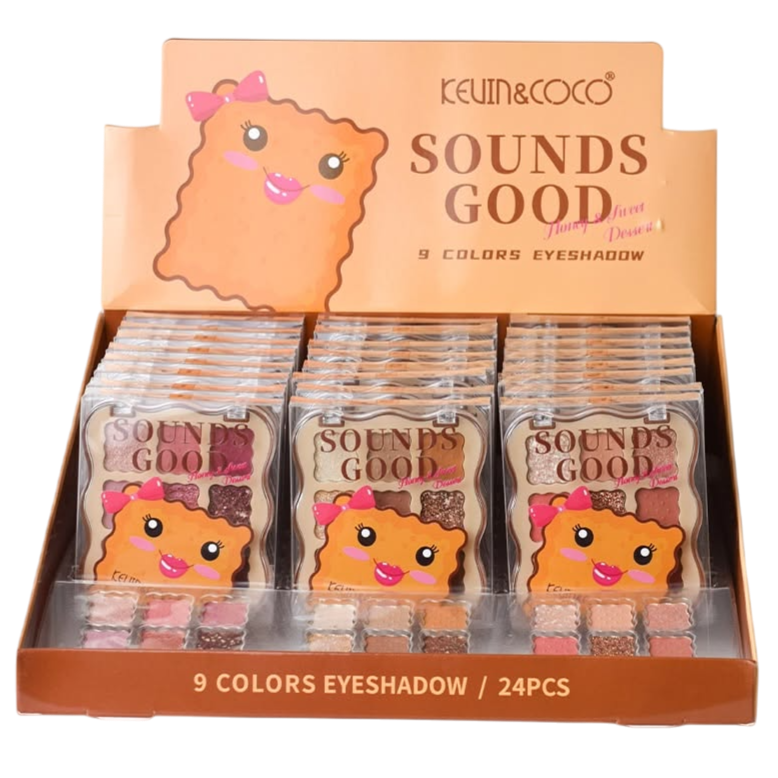 Mini paleta 9 colores KEVIN&COCO