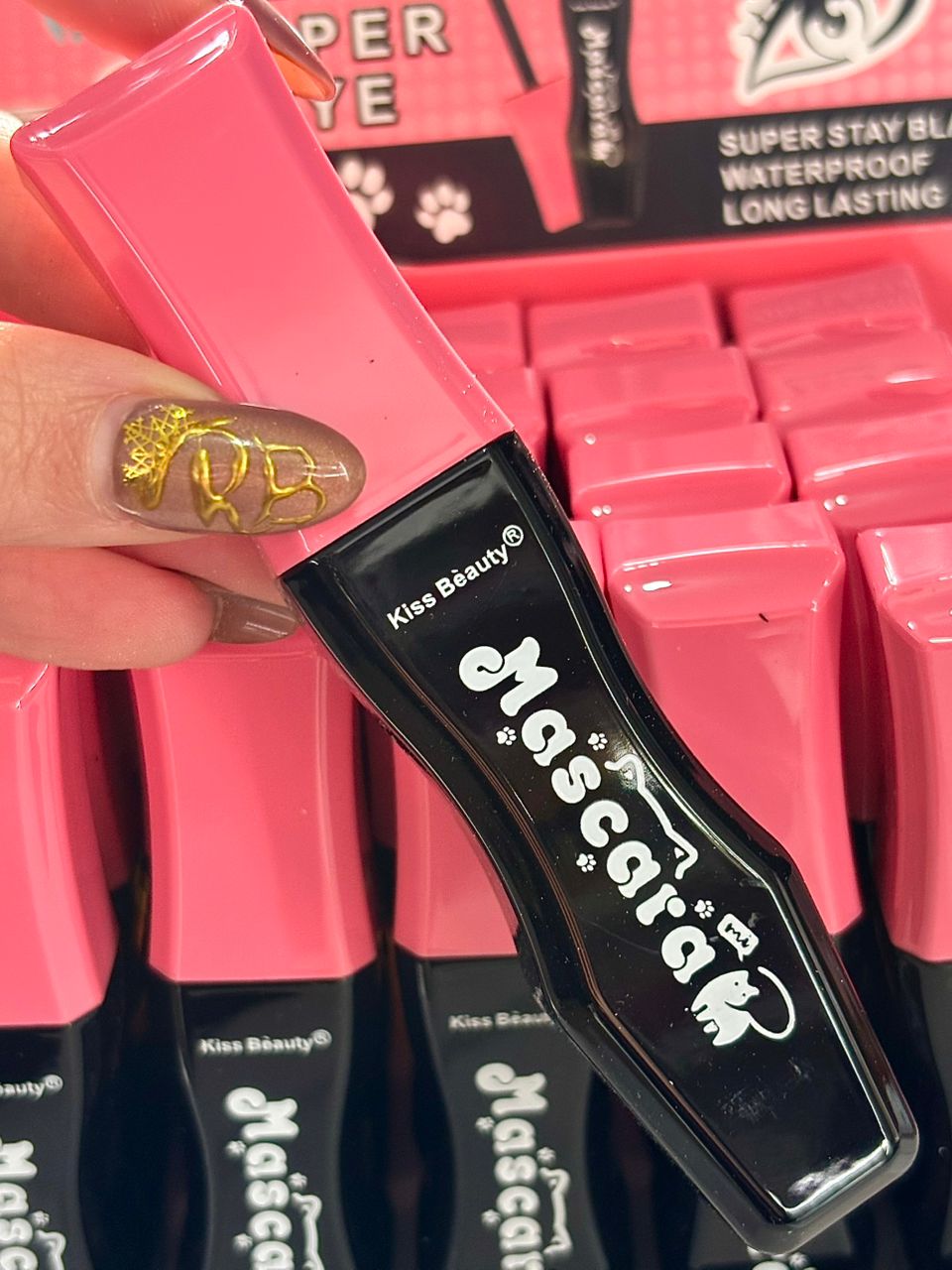 Mascara de pestañas super eye KISS BEAUTY