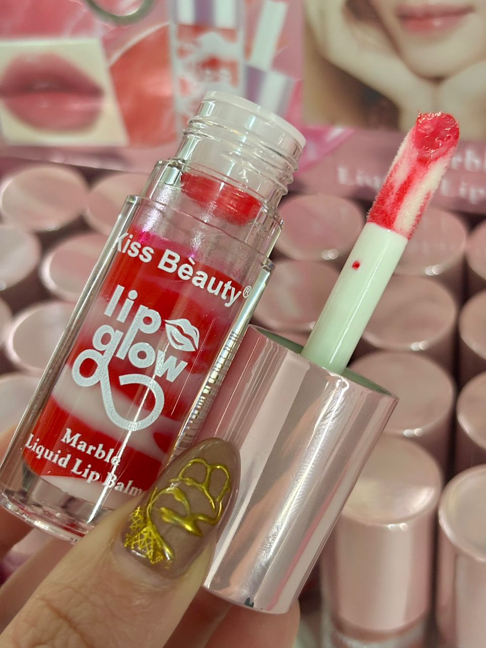 Lipgloss marble KISS BEAUTY