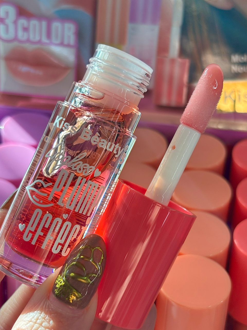 Brillo voluminizador plump effect KISS BEAUTY