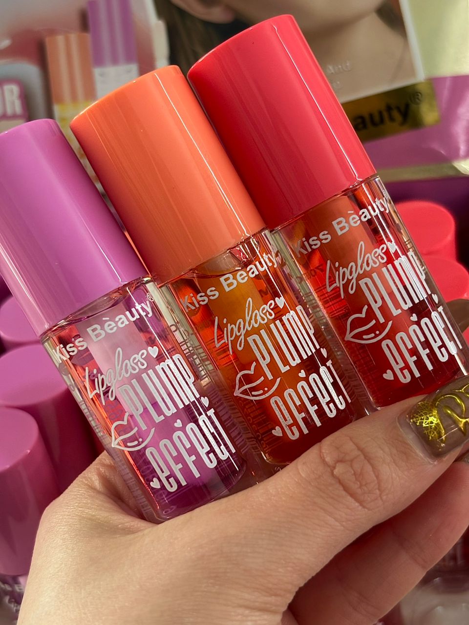 Brillo voluminizador plump effect KISS BEAUTY