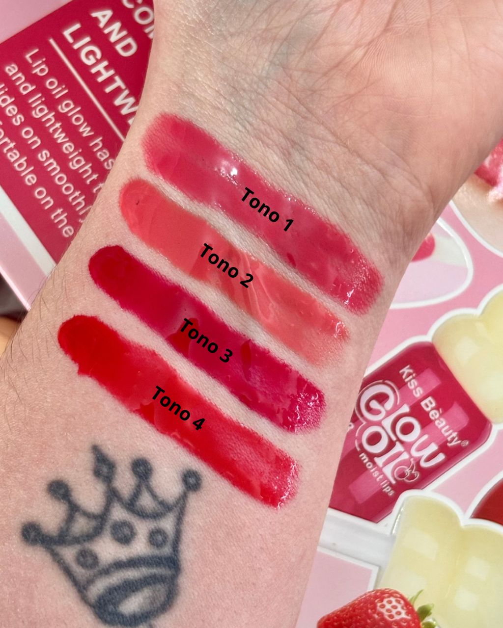 Brillo glow oil KISS BEAUTY