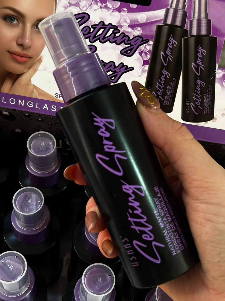Fijador de maquillaje USHAS