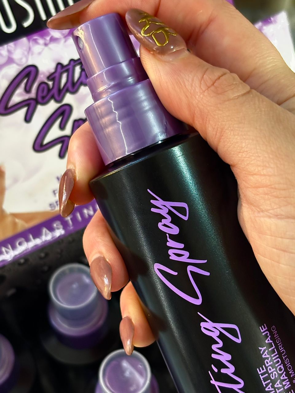 Fijador de maquillaje USHAS