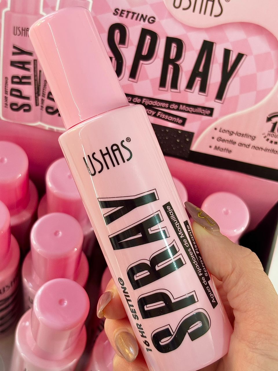 Fijador spray matte USHAS