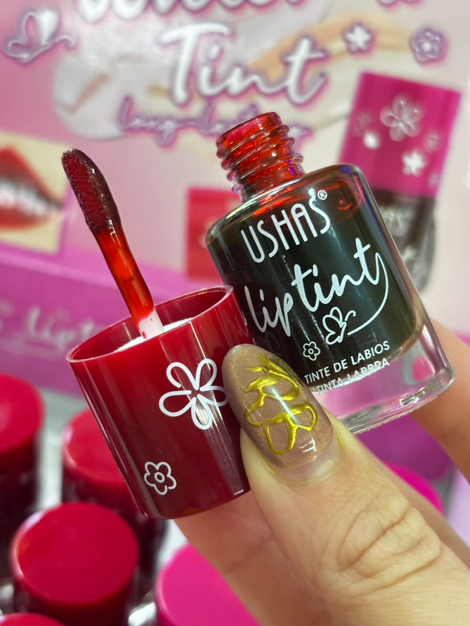 Tinta de labios water tint USHAS