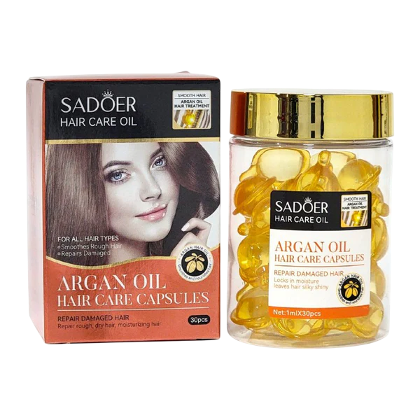 Cápsulas para el cabello de argan SADOER