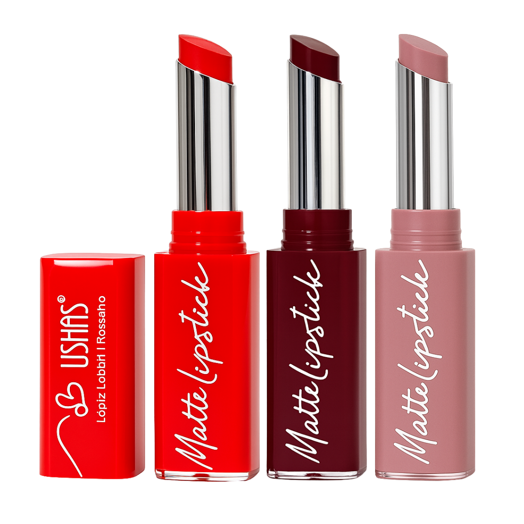 Lapiz labial matte rosetto USHAS