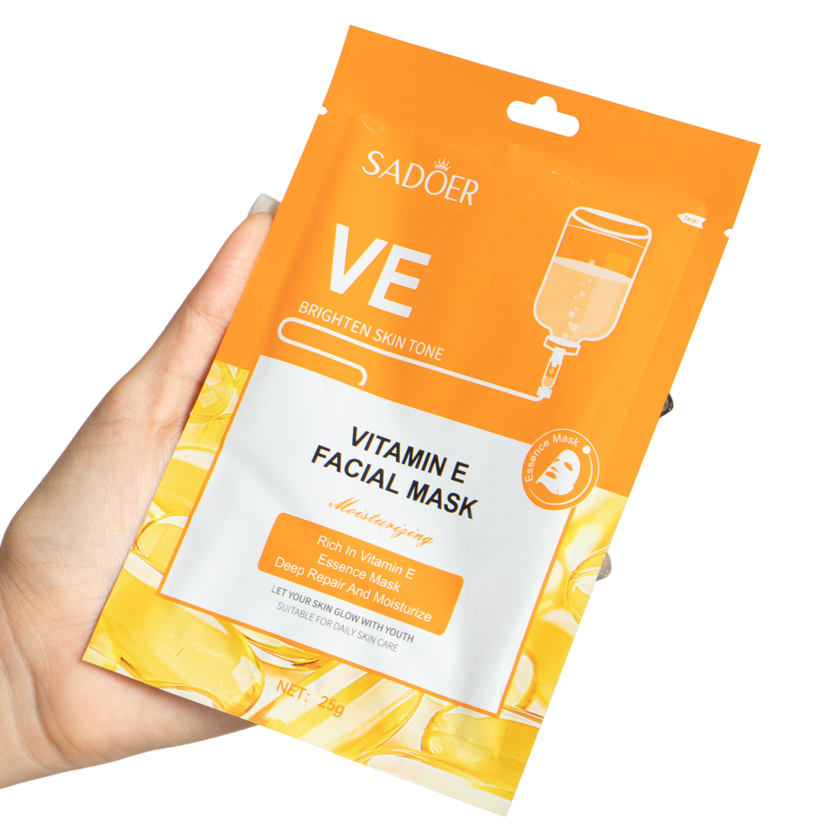 Mascarilla en velo de vitamina E SADOER