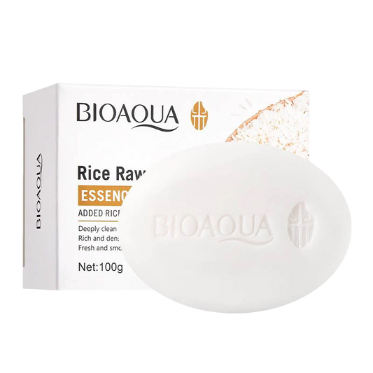 Jabon en barra de arroz BIOAQUA