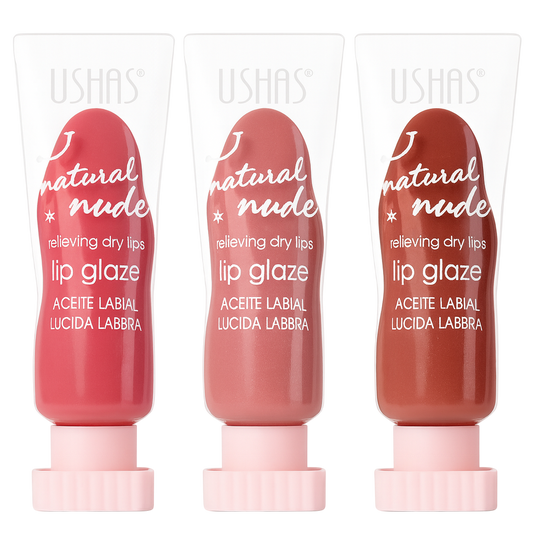 Lip glaze natural nude USHAS