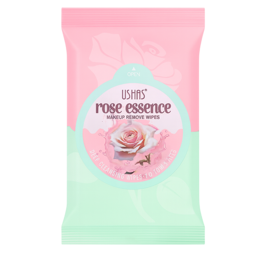 Toalla desmaquillante rose essence USHAS