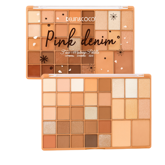 Paleta pink denim KEVIN & COCO