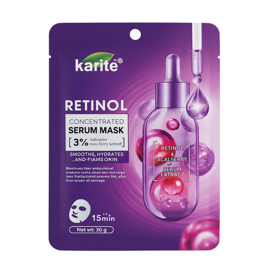 Mascarilla en velo retinol KARITE