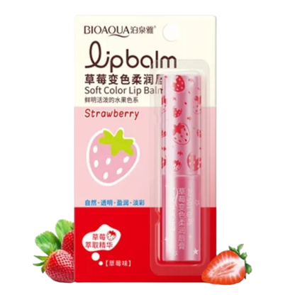 Hidratante de fresa con color BIOAQUA