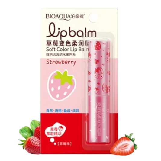 Hidratante de fresa con color BIOAQUA