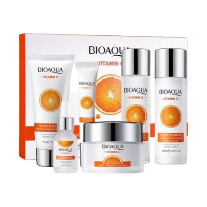 Kit de lujo presentación blanca vitamina C BIOAQUA
