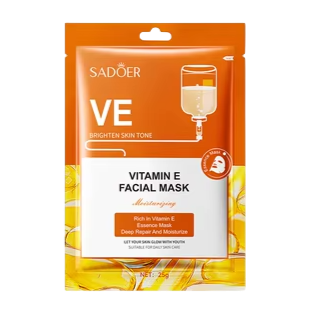 Mascarilla en velo de vitamina E SADOER