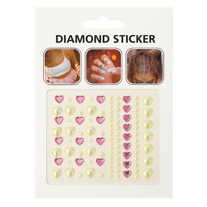Gemas para el cabello, cara y uñas